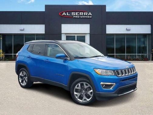 Laser Blue 2020 Jeep Compass Limited