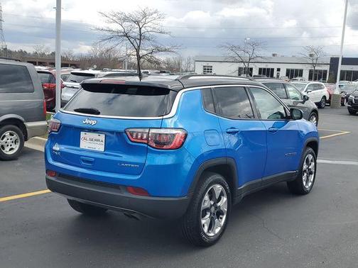 Laser Blue 2020 Jeep Compass Limited