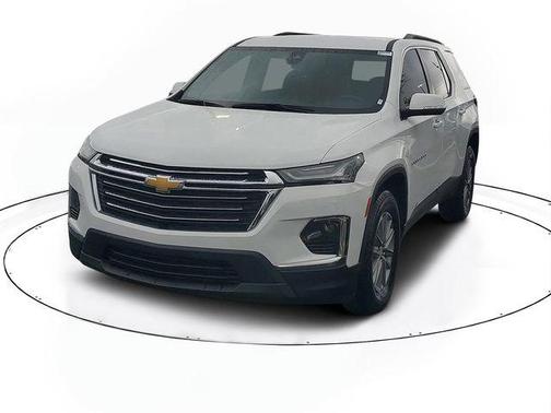 Summit White 2022 Chevrolet Traverse LT Leather