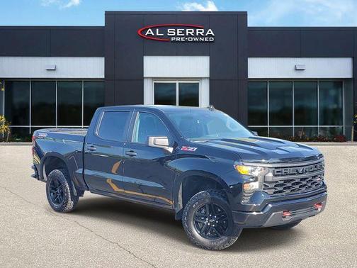 Black 2023 Chevrolet Silverado 1500 Custom Trail Boss