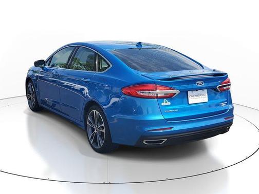 Blue Metallic 2020 Ford Fusion Titanium