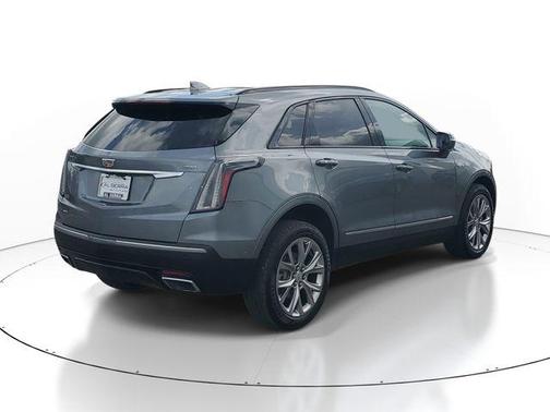 Satin Steel Metallic 2020 Cadillac XT5 Sport