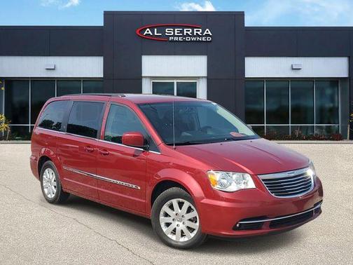 Deep Cherry Red Crystal Pearlcoat 2015 Chrysler Town & Country Touring