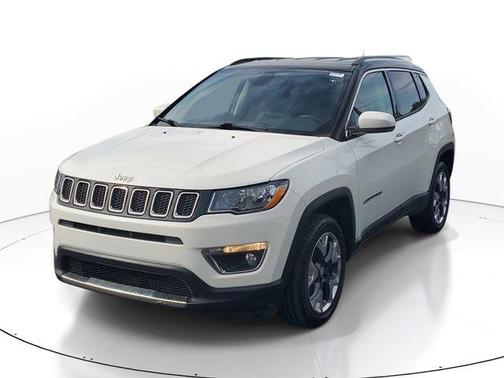 White Clearcoat 2018 Jeep Compass Limited