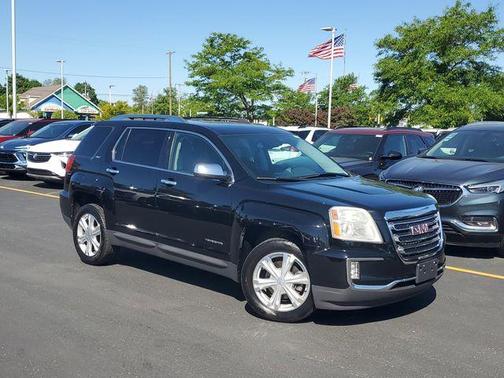 Ebony Twilight Metallic 2017 GMC Terrain SLT