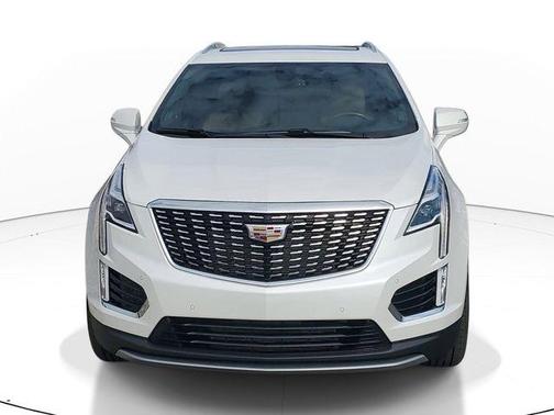 Crystal White Tri-Coat 2023 Cadillac XT5 Premium Luxury