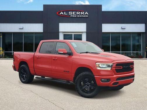 Red 2021 RAM 1500