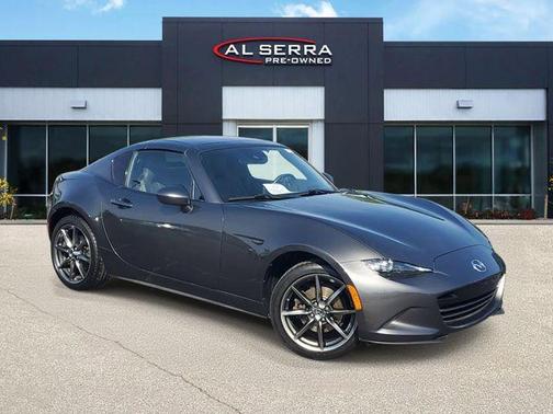 Machine Gray Metallic 2019 Mazda MX-5 Miata RF Grand Touring