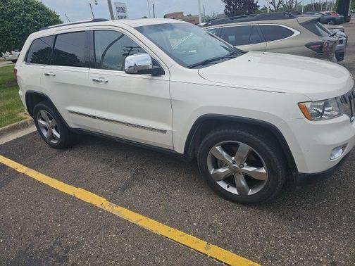 Stone White Clearcoat 2012 Jeep Grand Cherokee Limited