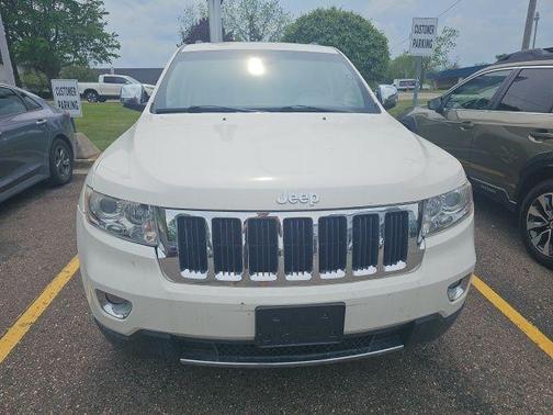 Stone White Clearcoat 2012 Jeep Grand Cherokee Limited