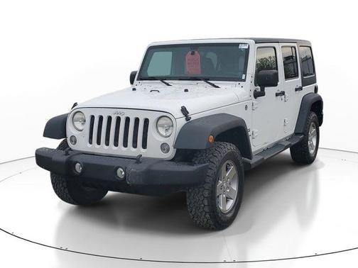 Bright White Clearcoat 2014 Jeep Wrangler Unlimited Sport