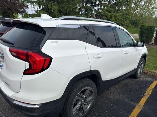 Summit White 2021 GMC Terrain SLT