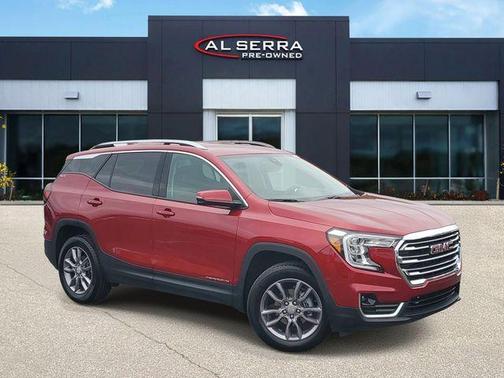 Volcanic Red 2023 GMC Terrain SLT