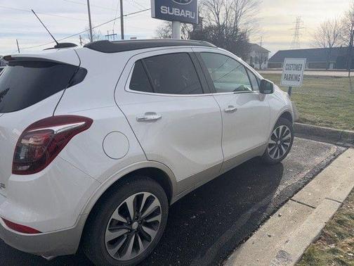 White Frost Tri-Coat 2021 Buick Encore Preferred