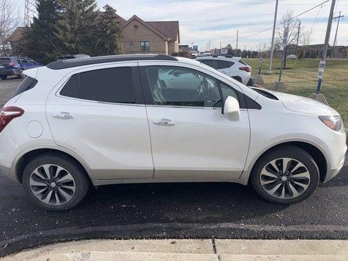 White Frost Tri-Coat 2021 Buick Encore Preferred