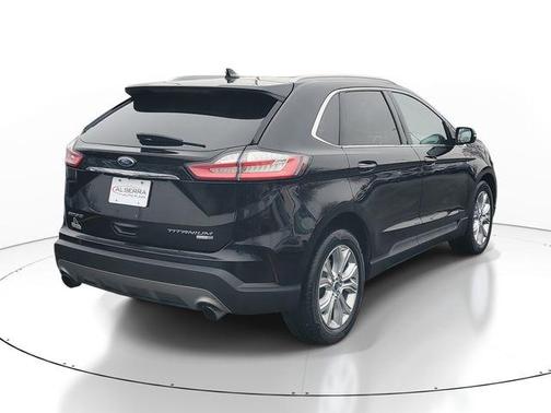 Black 2020 Ford Edge Titanium