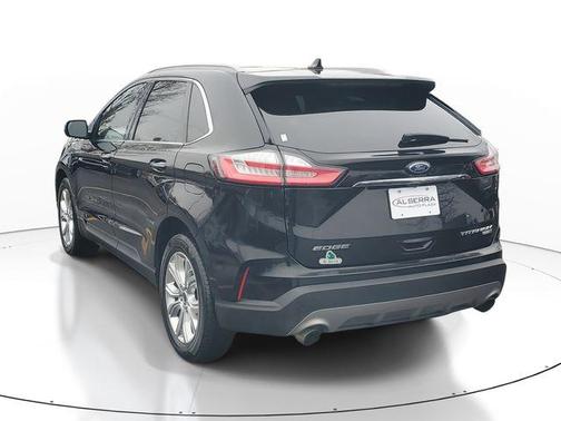 Black 2020 Ford Edge Titanium