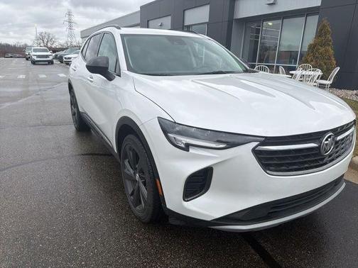 White Frost Tri-Coat 2023 Buick Envision Essence