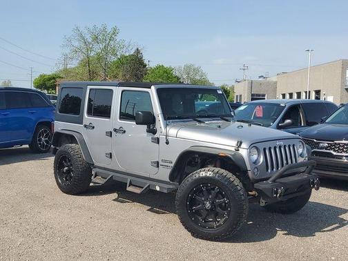 Billet Silver Metallic Clearcoat 2016 Jeep Wrangler Unlimited Sport