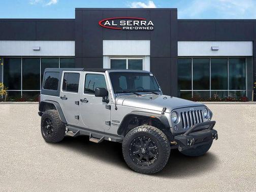 Billet Silver Metallic Clearcoat 2016 Jeep Wrangler Unlimited Sport