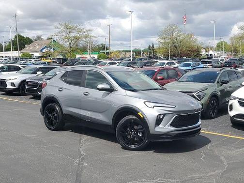 Moonstone Gray Metallic 2024 Buick Encore GX Sport Touring