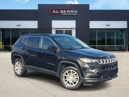 Diamond Black 2022 Jeep Compass Latitude Lux