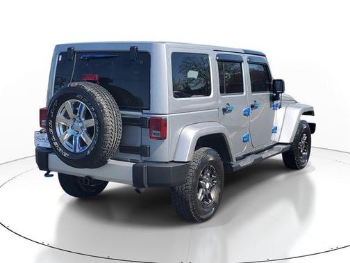 Billet Silver Metallic Clearcoat 2015 Jeep Wrangler Unlimited Sahara