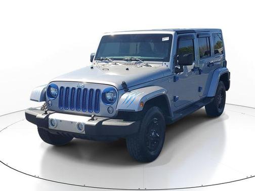 Billet Silver Metallic Clearcoat 2015 Jeep Wrangler Unlimited Sahara