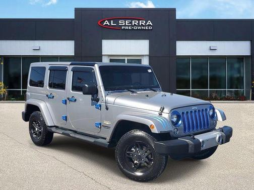 Billet Silver Metallic Clearcoat 2015 Jeep Wrangler Unlimited Sahara
