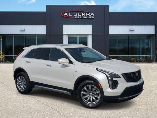 Crystal White Tri-Coat 2021 Cadillac XT4 Premium Luxury