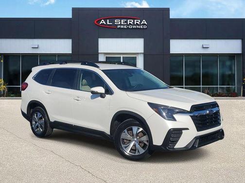 Crystal White Pearl 2023 Subaru Ascent Premium 7-Passenger