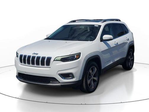 Bright White Clearcoat 2019 Jeep Cherokee Limited