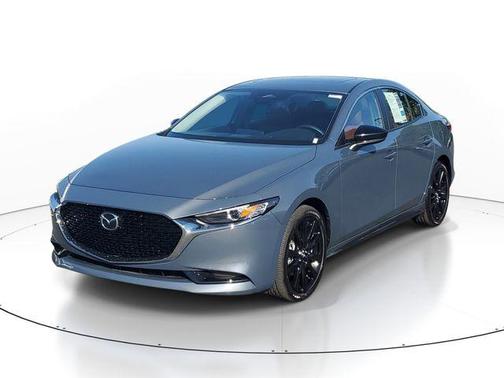 Polymetal Gray Metallic 2026 Mazda Mazda3 Carbon Edition