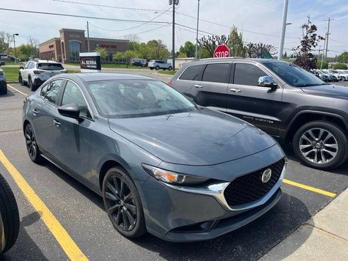 Polymetal Gray Metallic 2026 Mazda Mazda3 Carbon Edition