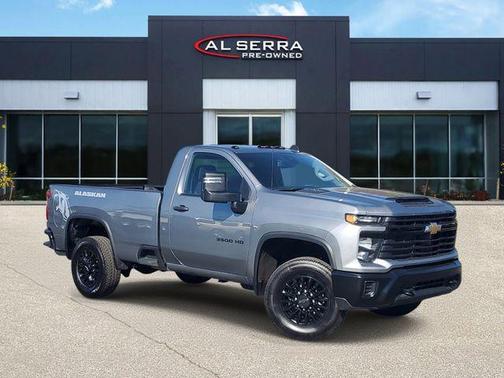 Sterling Gray Metallic 2025 Chevrolet Silverado 3500 WT