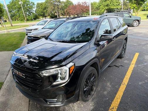 Ebony Twilight Metallic 2023 GMC Terrain SLE