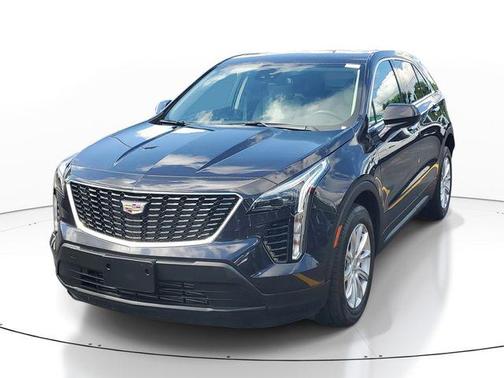 Galactic Gray Metallic 2023 Cadillac XT4 Luxury
