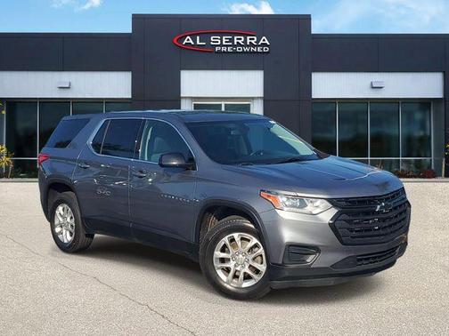 Satin Steel Metallic 2019 Chevrolet Traverse LS