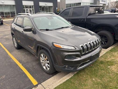 Granite Crystal Clearcoat Metallic 2014 Jeep Cherokee Limited