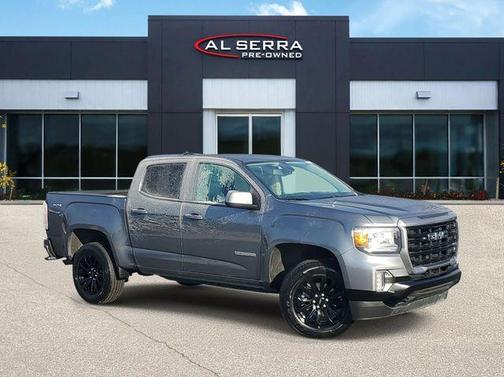 Satin Steel Metallic 2022 GMC Canyon Elevation