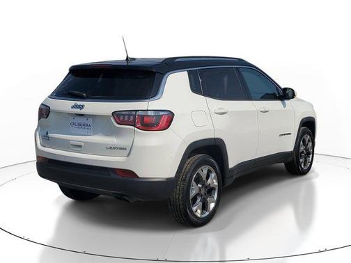 White Clearcoat 2019 Jeep Compass Limited
