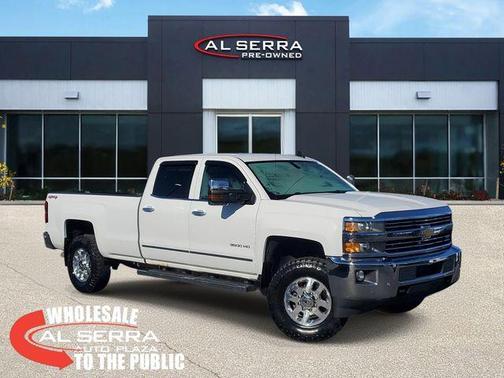 Summit White 2015 Chevrolet Silverado 3500 LTZ