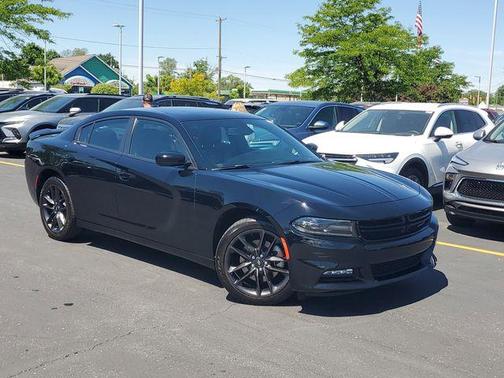 Pitch Black Clearcoat 2021 Dodge Charger SXT