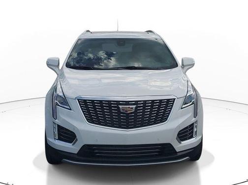 Crystal White Tri-Coat 2024 Cadillac XT5 Premium Luxury