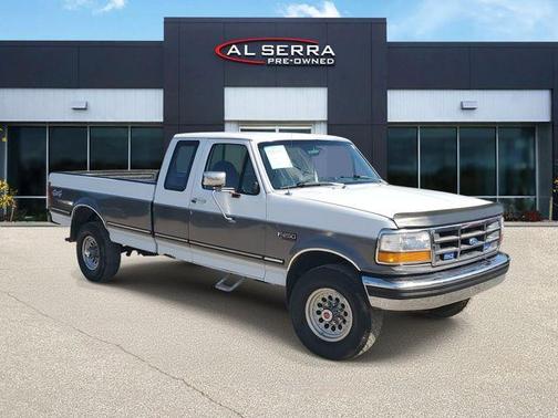 White 1993 Ford F-250 XL