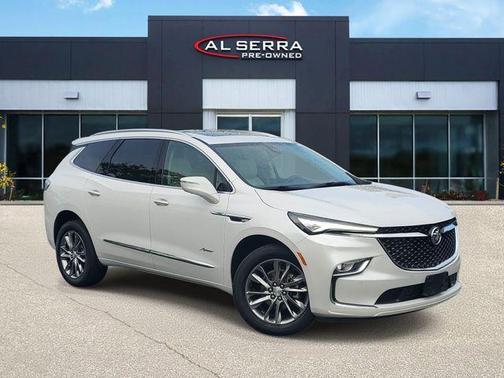 White Frost Tri-Coat 2022 Buick Enclave Avenir