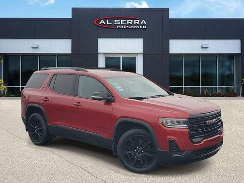 Volcanic Red 2023 GMC Acadia SLE