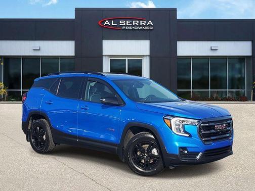 Rip Tide Blue 2024 GMC Terrain AT4