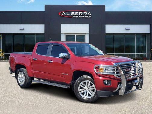 Maroon 2017 GMC Canyon SLT