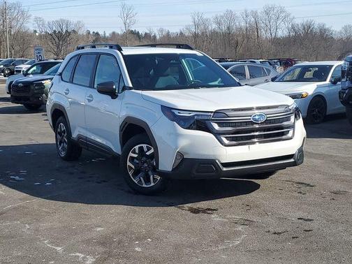 Crystal White Pearl 2026 Subaru Forester Premium